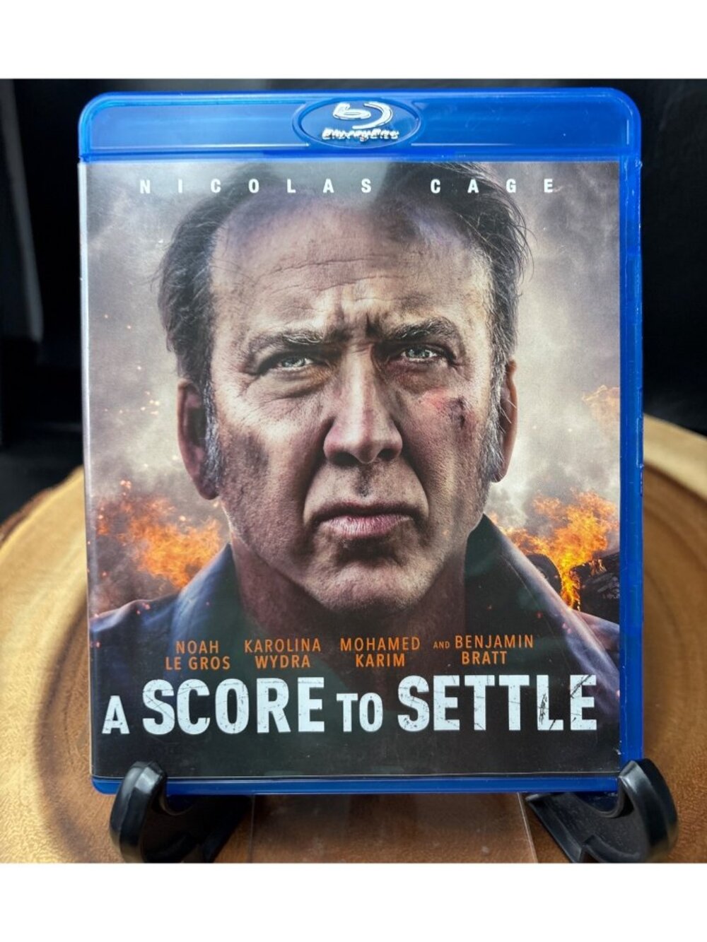 A Score To Settle Blu-Ray Nicolas Cage Action Revenge Drama Fire & Fury Thrills